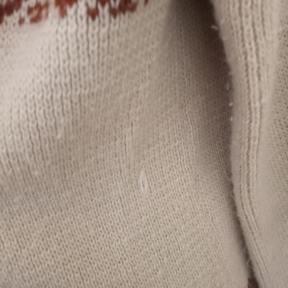 Vintage 70s Knit Zip Sweater - Picture 3 of 5